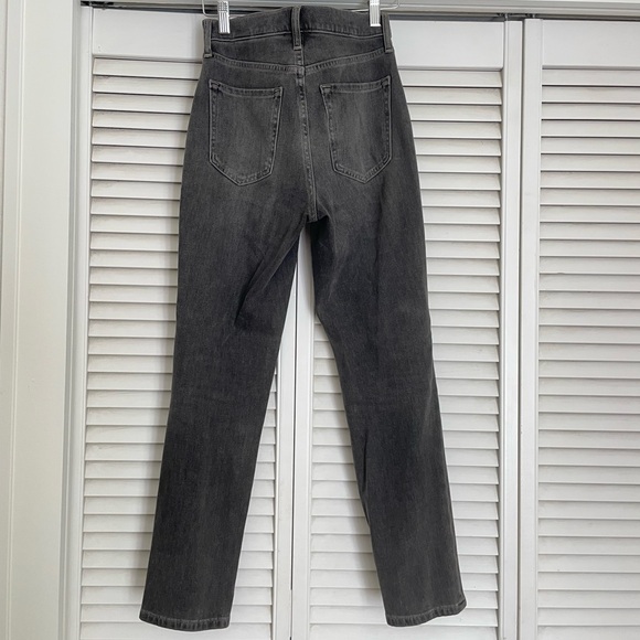 Banana Republic Slim Jean Charcoal Gray Wash 25 - Picture 10 of 13